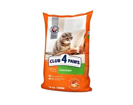 Կեր կատուների  համար '' Club4Paws  Chiken''